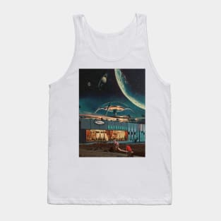 a Postcard from year 2346 Tank Top